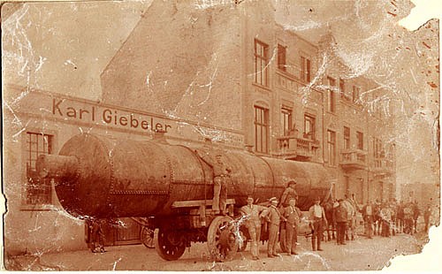 Die Geschichte des Öltankbaus bei der Firma Giebeler